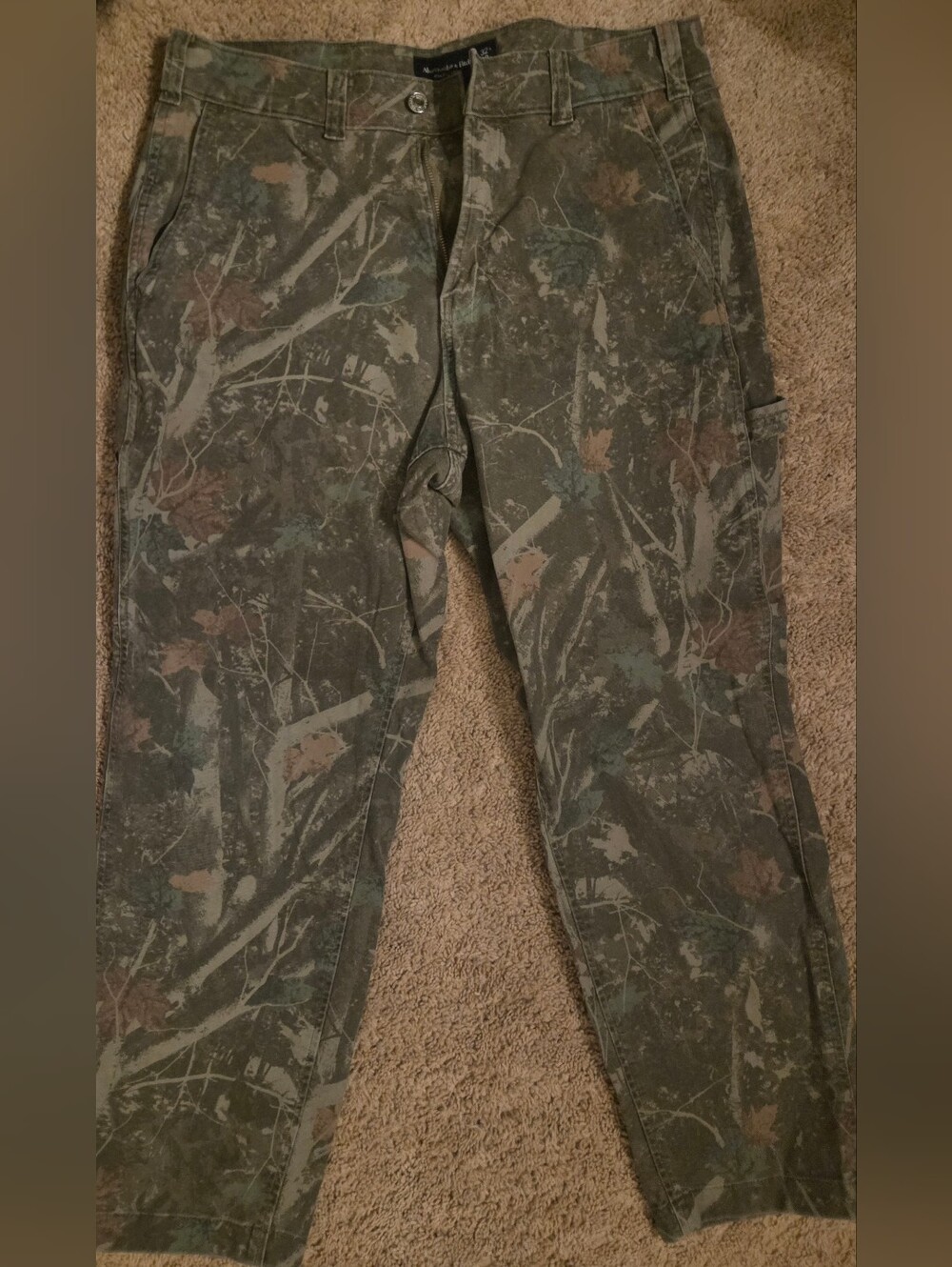 Abercrombie & Fitch Camo Cargo Pants 32 x 30